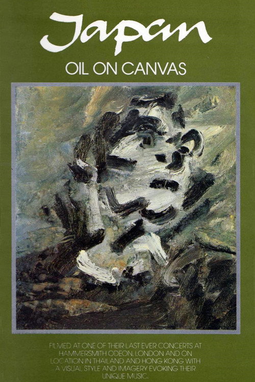 Japan: Oil On Canvas Poster