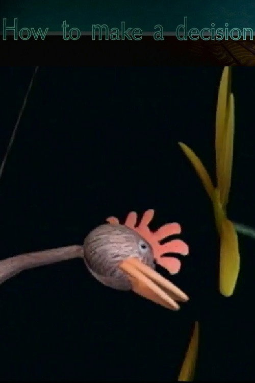 How to Make a Decision Poster