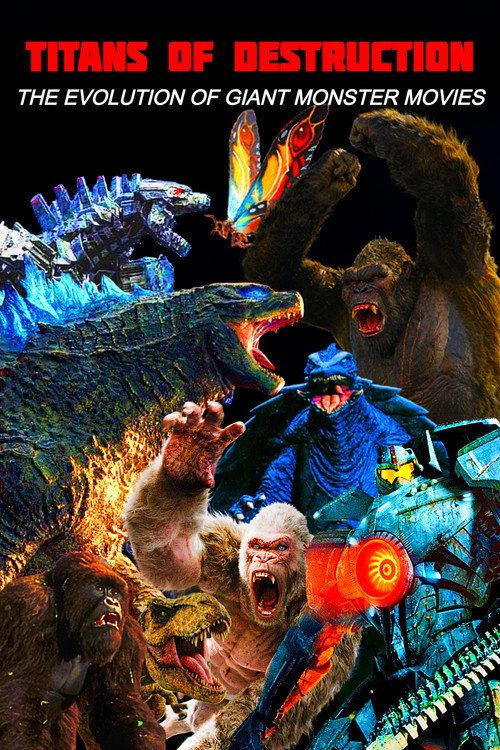 Titans of Destruction: The Evolution of Giant Monster Movies Poster