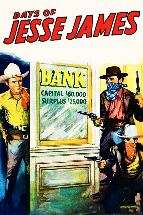 Days of Jesse James Poster
