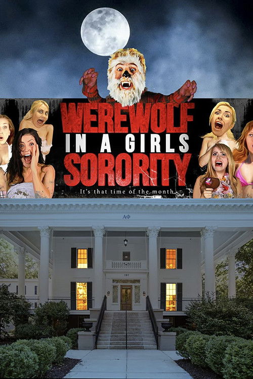 Werewolf in a Girl's Sorority Poster
