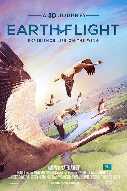 Earthflight 3D Poster