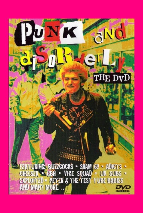 Punk and Disorderly - The DVD Poster