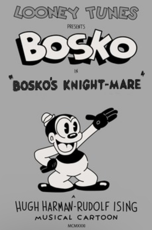 Bosko's Knight-Mare Poster