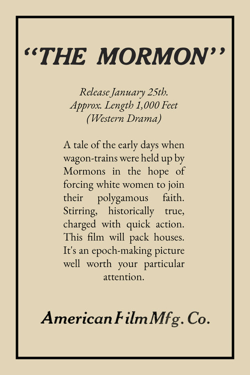 The Mormon Poster