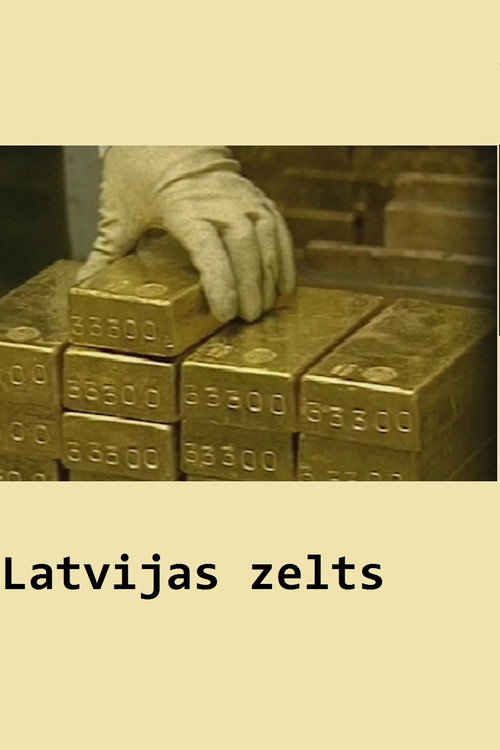 Latvian Gold Poster