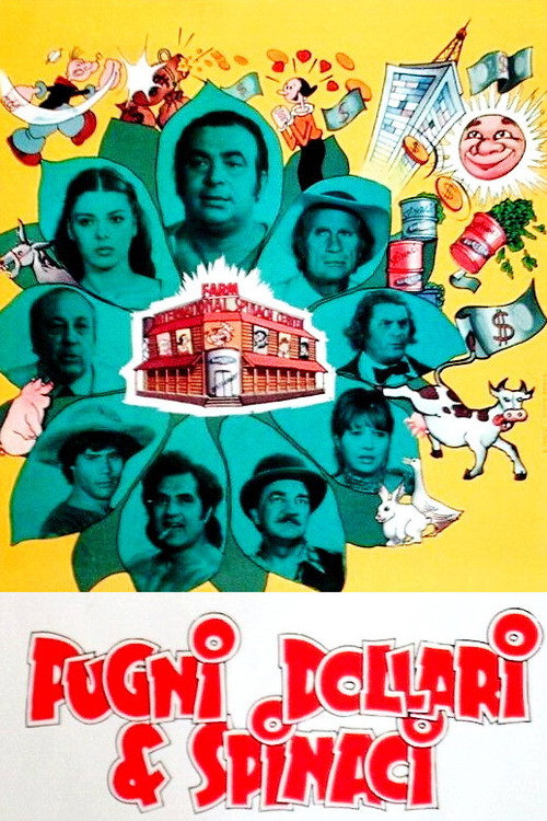Fists, Dollars and Spinach Poster
