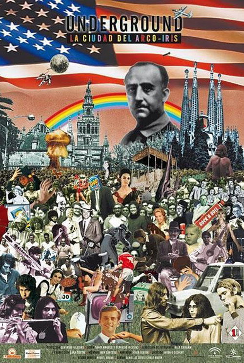 Underground, la ciudad del Arco Iris Poster