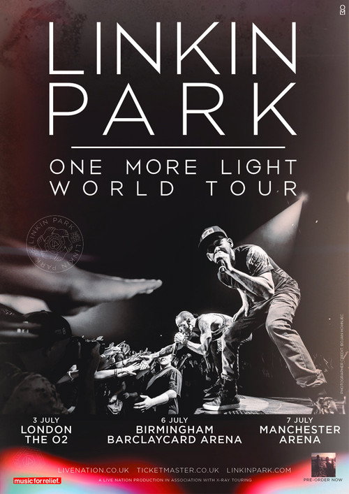 Linkin Park: One More Light World Tour - Birmingham Poster