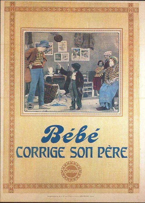 Bébé Corrects His Father Poster