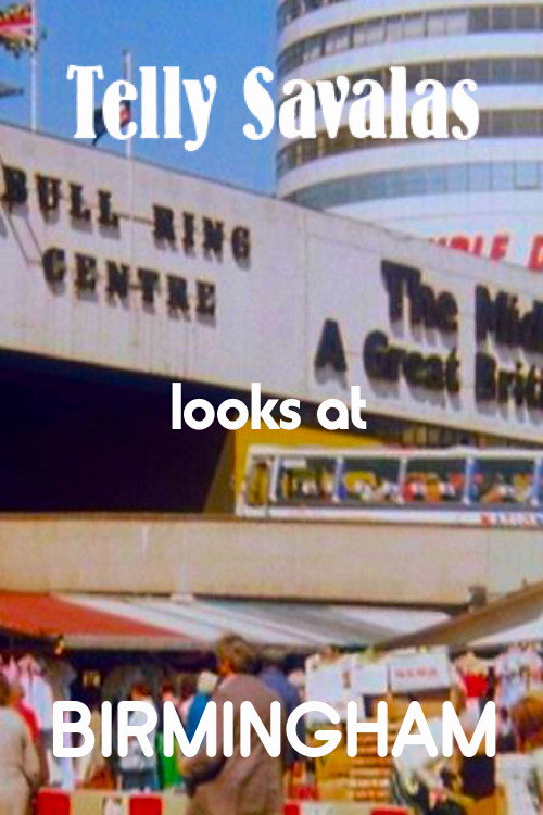 Telly Savalas Looks at Birmingham Poster