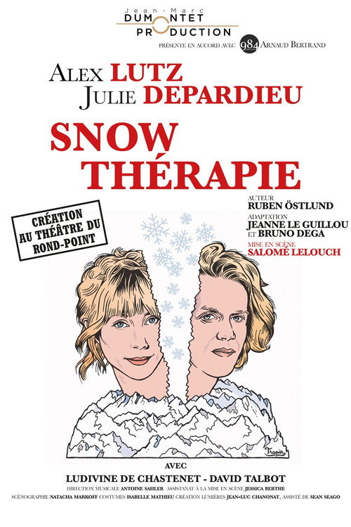 Snow thérapie Poster