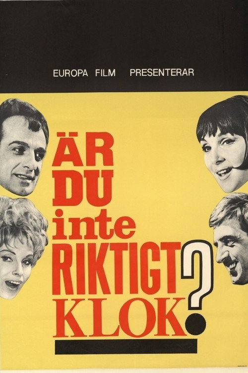 Är du inte riktigt klok? Poster