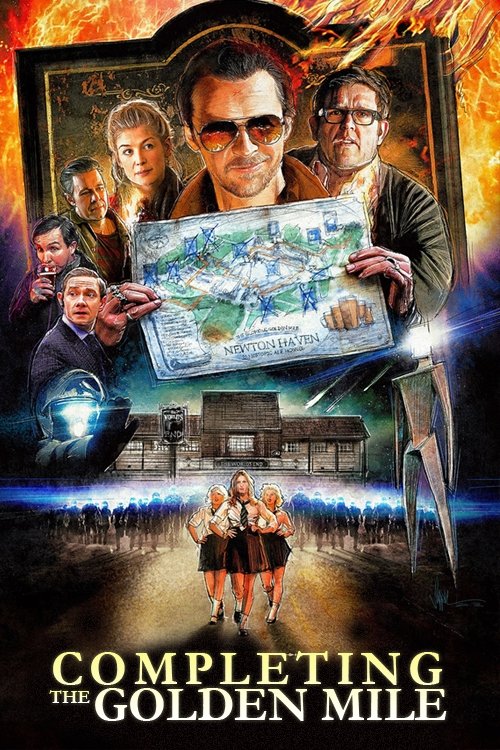 Completing the Golden Mile: The Making of The World's End Poster