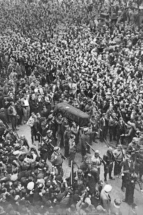 The Funeral Procession of Buenaventura Durruti Poster