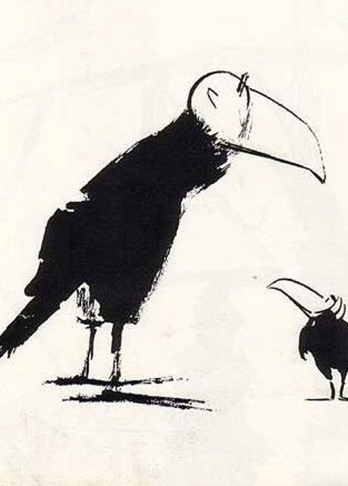 Les Oiseaux sont des cons Poster