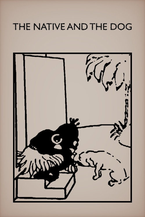 The Native and the Dog Poster