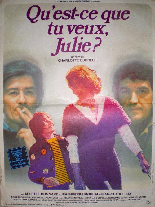 What Do You Want, Julie? Poster