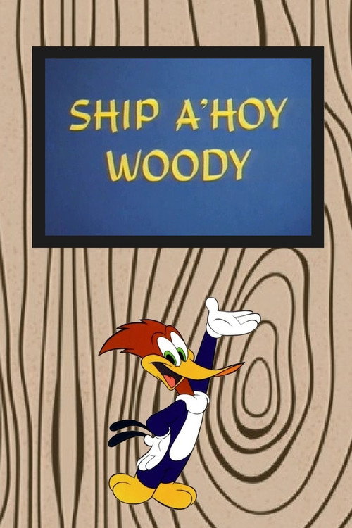 Ship a-Hoy Woody Poster