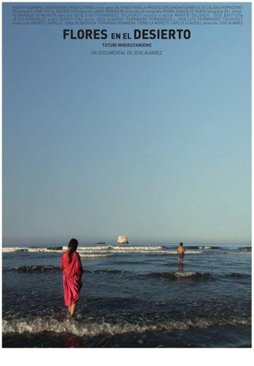 Flores en el desierto Poster
