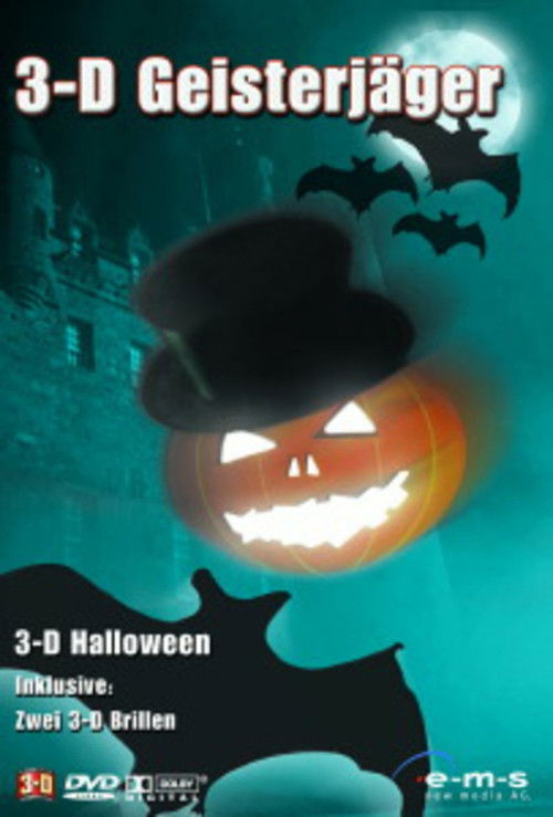 3-D Halloween Poster