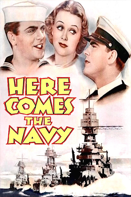Here Comes the Navy Poster
