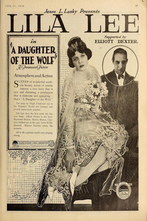A Daughter of the Wolf Poster