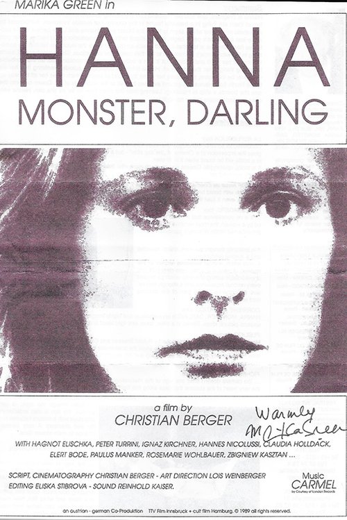 Hanna Monster, Darling Poster