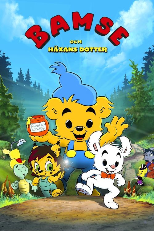 Bamse and the Witch's Daughter Poster