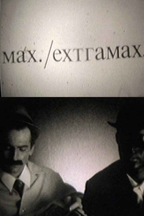 Max./Extramax. Poster