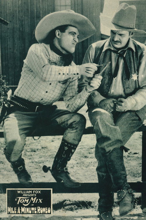 Mile-a-Minute Romeo Poster