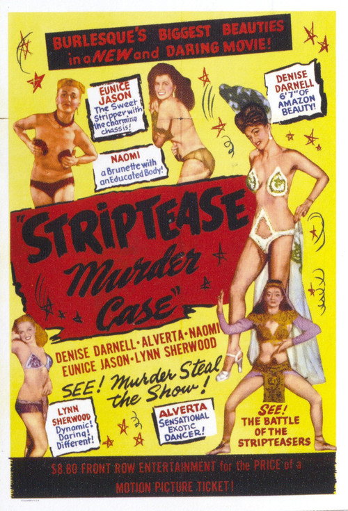 The Strip Tease Murder Case Poster