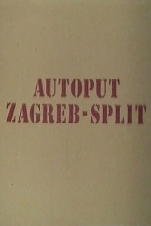 Highway Zagreb-Split Poster