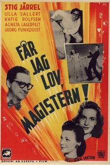 Får jag lov, magistern! Poster