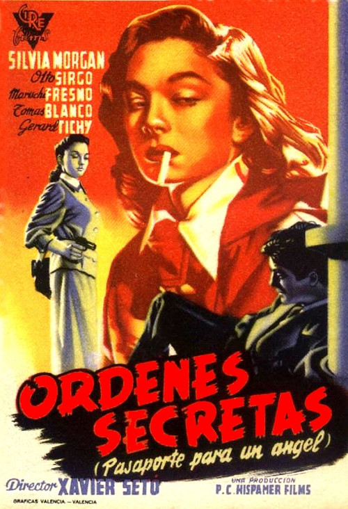 Órdenes secretas (Pasaporte para un ángel) Poster