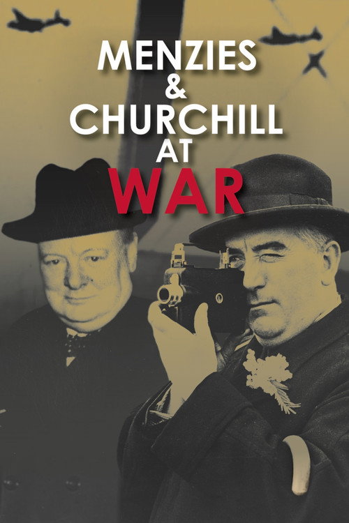 Menzies and Churchill at War Poster