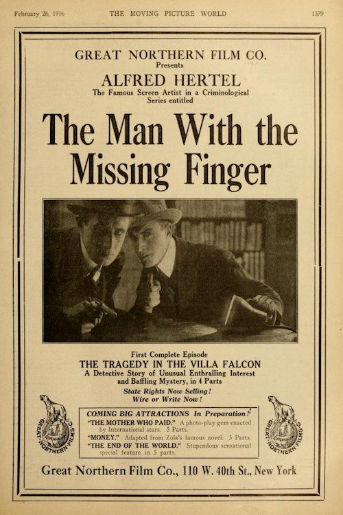 The Man with the Missing Finger Poster