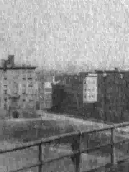 Elevated railroad, New York Poster