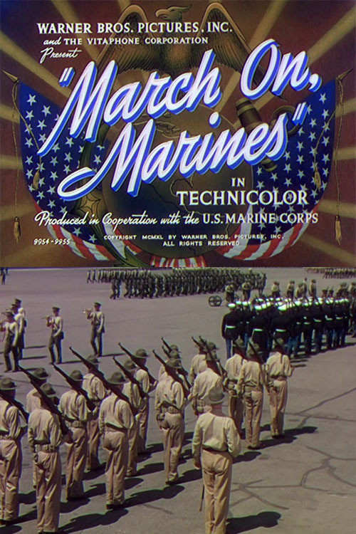 March On, Marines Poster