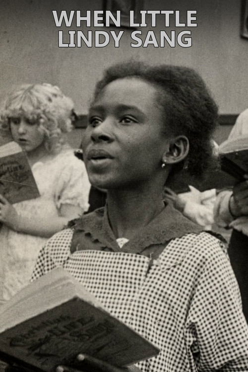 When Little Lindy Sang Poster