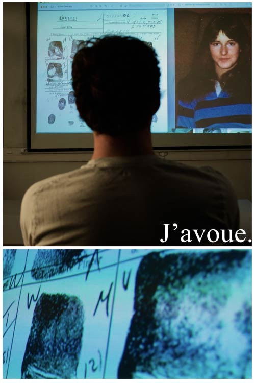 J'avoue. Poster