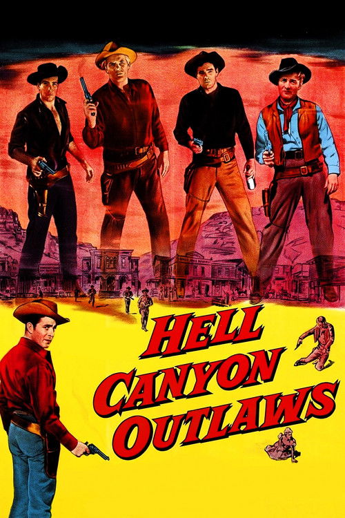 Hell Canyon Outlaws Poster