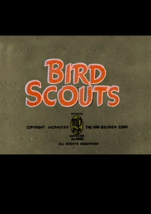Bird Scouts Poster