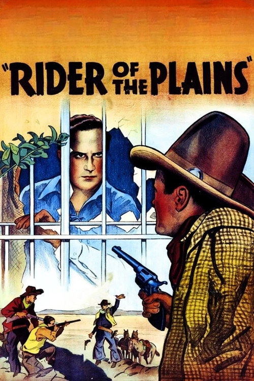 A Rider of the Plains Poster