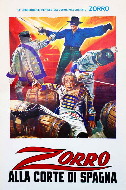 Zorro in the Court of Spain Poster
