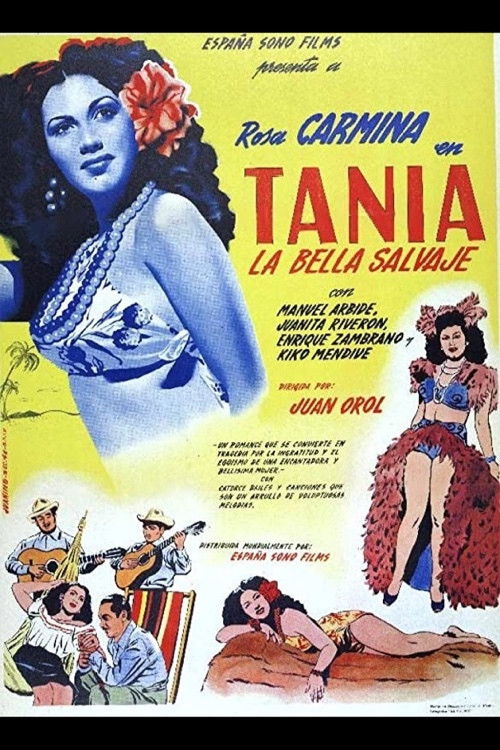 Tania, the Beautiful Wild Girl Poster