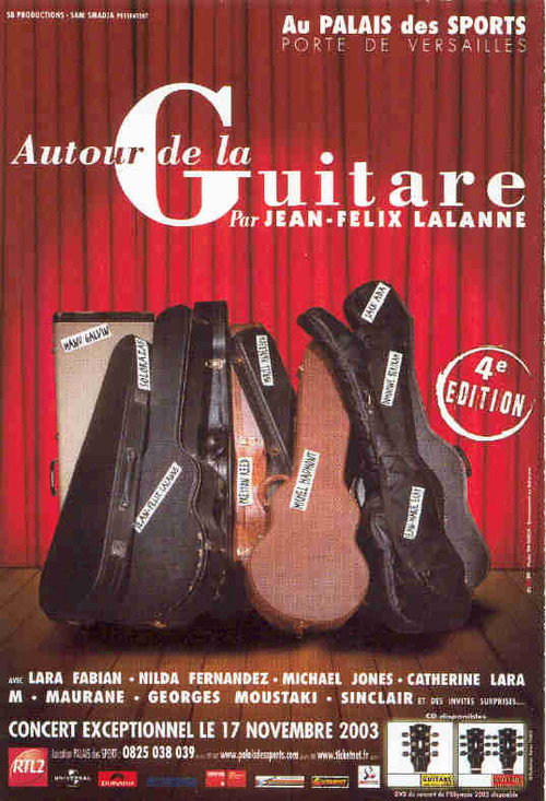 Autour de la guitare Poster