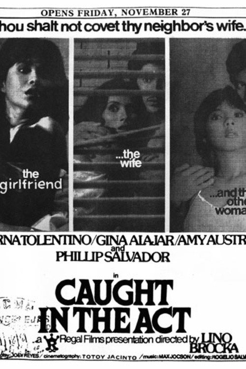 Caught in the Act Poster