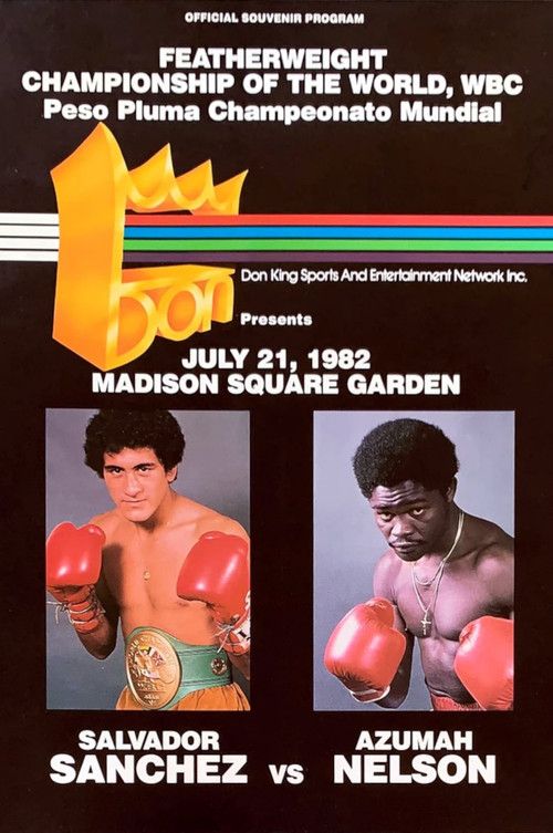 Salvador Sanchez vs. Azumah Nelson Poster