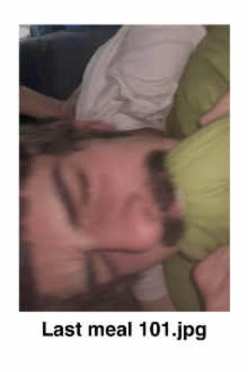 Last meal 101 Poster